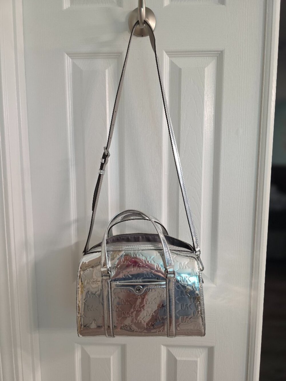 Michael Kors Silver Handbag